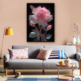 Pink Dream Rose Jigsaw Puzzles 1000 Pieces
