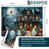 Ghostly Night Home Jigsaw Puzzle 1000 Pieces