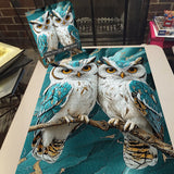 Marble Owls Jigsaw Puzzle 1000 Pieces