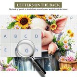 Flower Crown Pig Jigsaw Puzzle 1000 Pieces