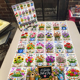 Flower Alphabet Jigsaw Puzzle 1000 Pieces