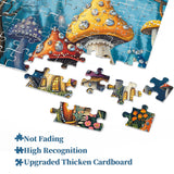 Enchanted Mushroom Village Jigsaw Puzzles 1000 Pieces