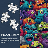Monster Jigsaw Puzzles 1000 Pieces