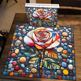 Blooming Stone Rose Jigsaw Puzzles 1000 Pieces