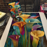 Colorful Calla Lilies Jigsaw Puzzle 1000 Pieces
