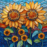 Blooming Sunflowers Jigsaw Puzzle 1000 Pieces