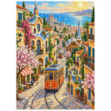 Paris Katzen Tee Zeit Puzzle 1000 Stück