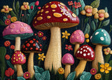Mushroom Garden Jigsaw Puzzle 1000 Pieces