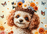 Puppy's Garden Jigsaw Puzzles 1000 Pieces