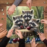 Raccoons Berry Time Jigsaw Puzzle 1000 Piece