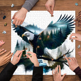 Wings Of The Eagle Jigsaw Puzzle 1000 Pieces