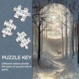 Puzzle Royaume Blanc Pur 1000 pièces