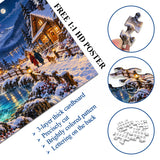 Winter Hot Spring Village Puzzle 1000 pièces