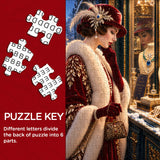 Snowy notte gioielli strada Jigsaw Puzzle 1000 pezzi