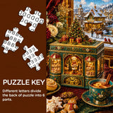 Weihnachts-Musikspielzeug-Puzzle 1000 Teile