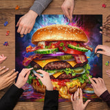 Rompecabezas de Hamburguesa Deliciosa de 1000 Piezas