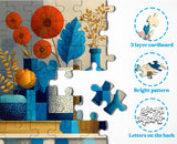 Variations in Blue Jigsaw Puzzle 1000 Piece