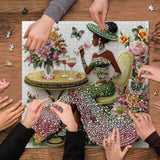 Puzzle a Soggetto Muse con Perline 1000 Pezzi