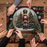 Nutcracker Snow Globe Jigsaw Puzzles 1000 Pieces