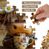 Cow's Coffee Time Jigsaw Puzzle 1000 Pieces
