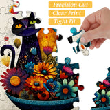 Floral Cats Jigsaw Puzzle 1000 Piece