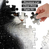 Cat Snow Mist Jigsaw Puzzle 1000 Pieces