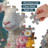 Flower Sheep Jigsaw Puzzle 1000 Piece