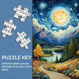 Starlit Valley Jigsaw Puzzle 1000 Pieces