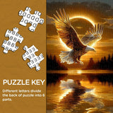 Puzzle Aigle Solaire 1000 Pièces