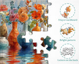 Colorful Vases Jigsaw Puzzle 1000 Pieces