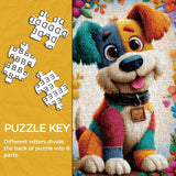 Patchwork Pup Jigsaw Puzzle 1000 Pieces
