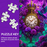 Puzzle Rose E Tempo 1000 Pezzi