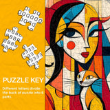 Geometric Rhythm Jigsaw Puzzle 1000 Pieces