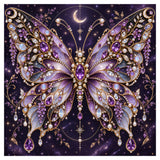 Galaxy Amethyst Butterfly Jigsaw Puzzle 1000 Pieces