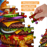 Rompecabezas de Hamburguesa Deliciosa de 1000 Piezas