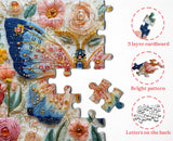 Butterfly Gem Jigsaw Puzzle 1000 Piece