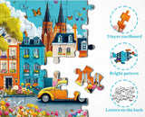Autumn Street Jigsaw Puzzle 1000 Piece