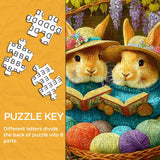 Puzzle Lapins drôles 1000 pièces