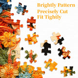 Puzzle Muse Floral Broderie 1000 Pièces