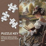Riverside Tranquility Tale Jigsaw Puzzle 1000 Pieces
