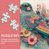 Puzzle Totem Plume 1000 Pièces