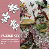 Puzzle a Soggetto Muse con Perline 1000 Pezzi