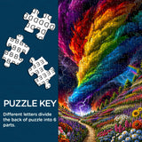 Puzzle di Frutta Galassia di Cristallo 1000 Pezzi