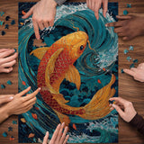 Puzzle Koi Wave 1000 pièces