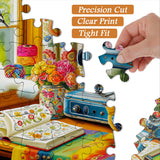 Rompecabezas de Primavera con Hilos Coloridos de 1000 Piezas