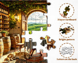 Puzzle di Frutta Galassia di Cristallo 1000 Pezzi