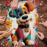Patchwork Pup Jigsaw Puzzle 1000 Pieces