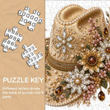 Puzzle en Forme de Fruit Galaxy en Cristal 1000 Pièces