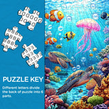 Tiefsee-Wunderland Puzzle 1000 Teile