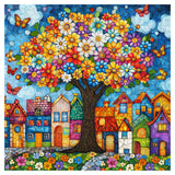 Colorful Village Jigsaw Puzzles 1000 Pieces